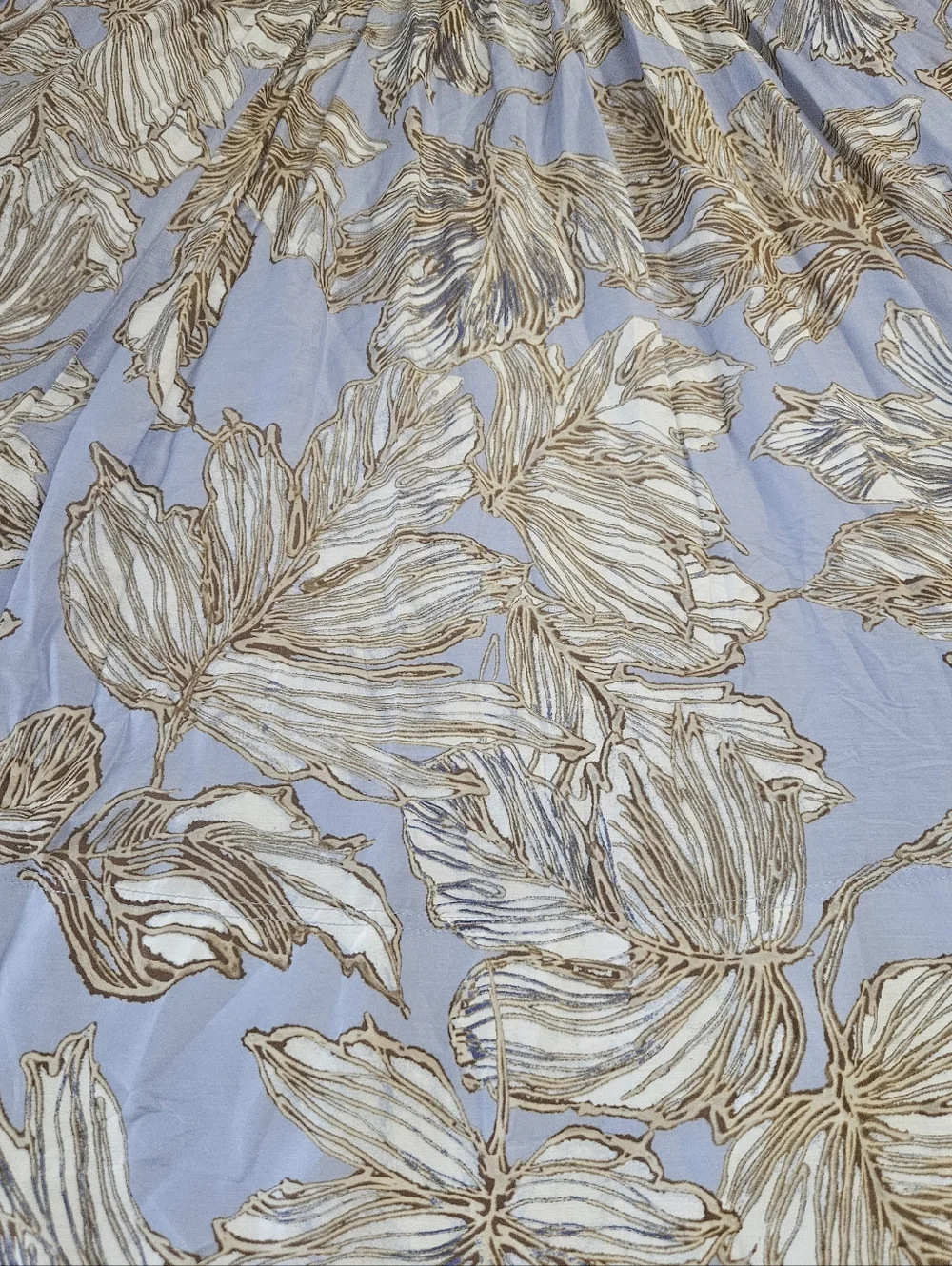Banana Republic Light Blue Floral Cutout Maxi Sundress Size 14 New - Picture 10 of 16